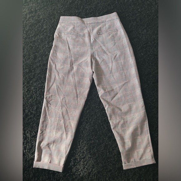 Plaid Patterned Dress Pants - Picture 2 of 3